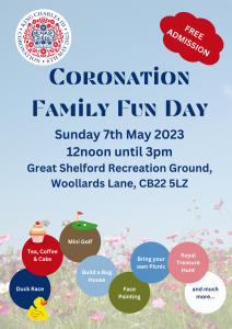 Coronation Fun Day poster